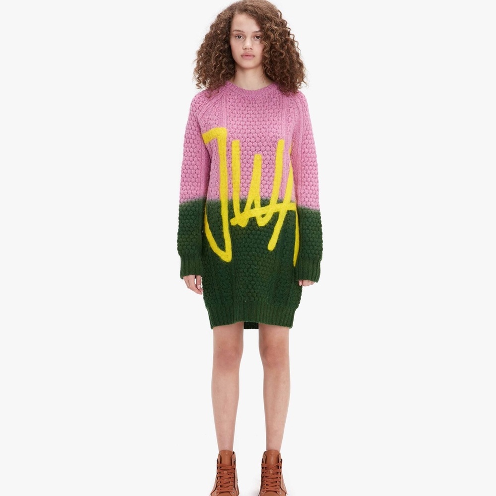 JWA CABLE CREWNECK MINI DRESS size Small